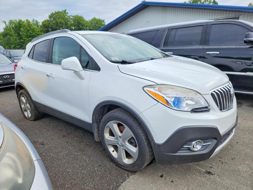 2016 Buick Encore VIN KL4CJFSB3GB628106 COPART salvage auction — MINOR DENT/SCRATCHES, MA - CERTIFICATE OF TITLE (P), sold $1,100 on 2026-09-14 (photo 4)