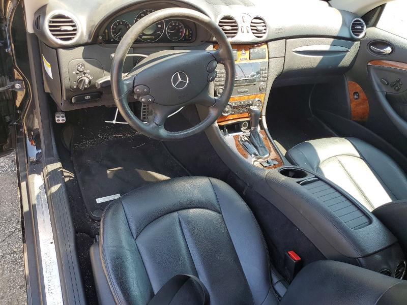 2007 Mercedes-benz Clk-class VIN WDBTK56F57T081701 COPART salvage auction — FRONT END, OH - CERT OF TITLE-SALVAGE, sold $900 on 2026-08-12 (photo 8)