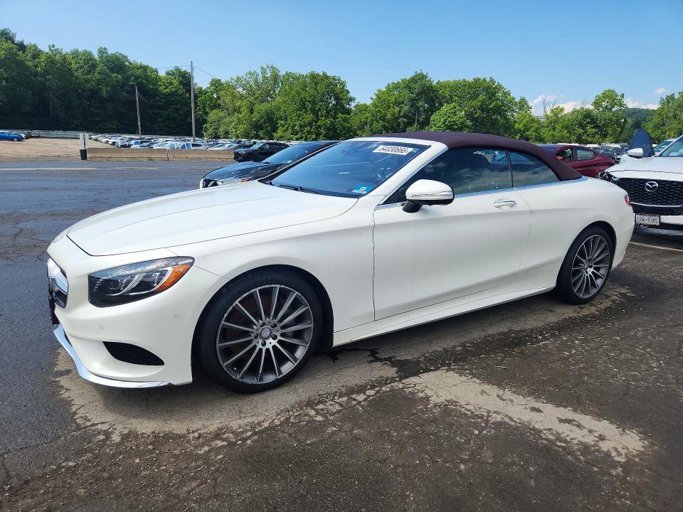 2017 Mercedes-benz VIN WDDXK8CB9HA024118 COPART salvage auction — WATER/FLOOD, Nj - Certificate Of Title, sold $400 on 2026-08-13 (photo 1)