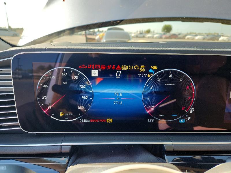 2025 Mercedes-benz Gls-klasse VIN 4JGFF5KE5SB470025 COPART salvage auction — REAR END, Ca - Salvage Certificate, sold $36,500 on 2026-09-21 (photo 9)