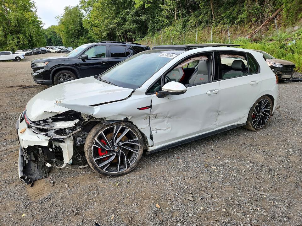 2024 Volkswagen Gti VIN WVWVA7CD9RW232150 — COPART salvage auction photo