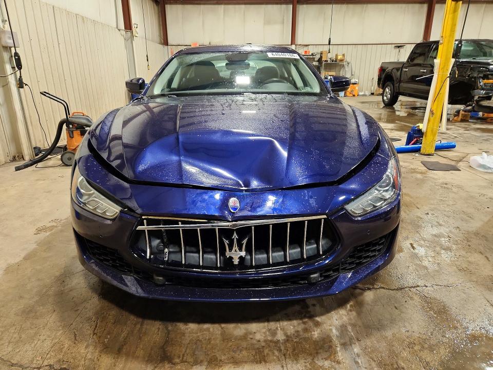 2019 Maserati Ghibli VIN ZAM57YTAXK1313232 COPART salvage auction — FRONT END, Pa - Certificate Of Salvage, sold $7,600 on 2026-08-18 (photo 5)