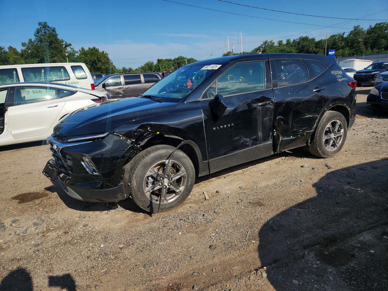 2025 Chevrolet Blazer VIN 3GNKBCR47SS203996 — COPART salvage auction photo