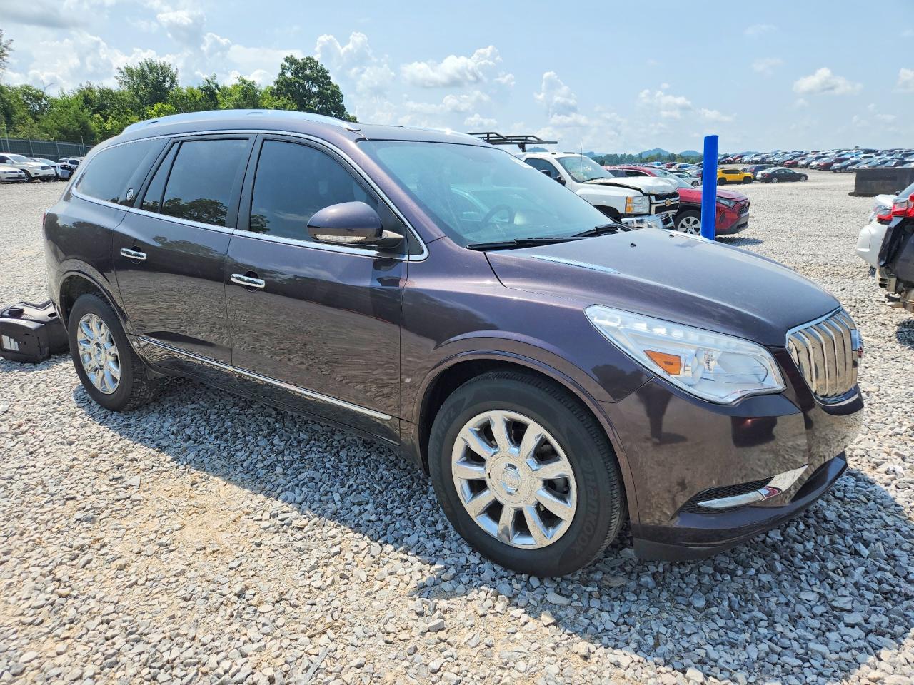 2015 Buick Enclave VIN 5GAKRBKD7FJ124295 COPART salvage auction — Minor Dent/Scratches, TN - CERTIFICATE OF TITLE (P), sold $675 on 2026-09-03 (photo 4)