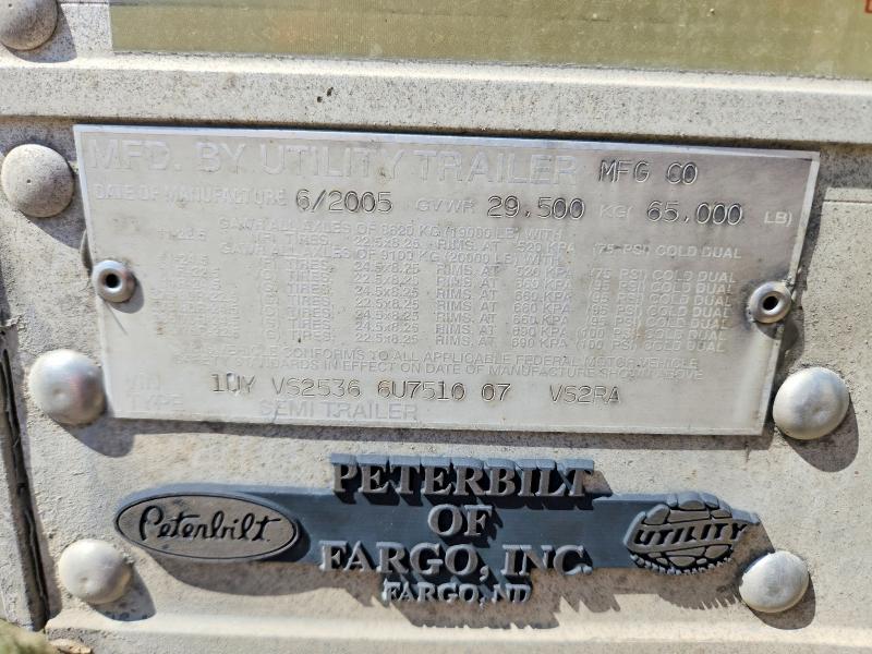 2006 Utility Vs2ra VIN 1UYVS25366U751007 COPART salvage auction — FRONT END, ND - CERT OF TITLE - SALVAGE VEHICL, sold $500 on 2026-10-01 (photo 9)