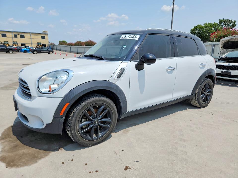 2016 Mini Cooper VIN WMWZB3C54GWR48318 COPART salvage auction — MECHANICAL, Tx - Certificate Of Title, sold $2,950 on 2026-08-12 (photo 1)