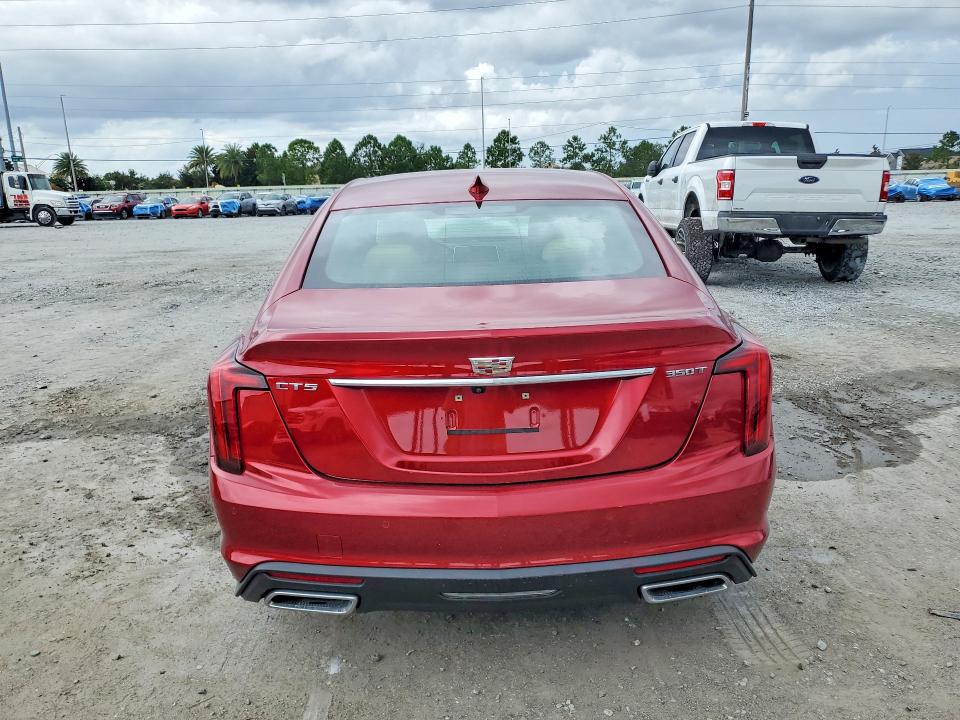 2024 Cadillac Ct5 VIN 1G6DN5RK8R0130869 COPART salvage auction — FRONT END, FL - CERTIFICATE OF DESTRUCTION, sold $3,600 on 2026-09-18 (photo 6)