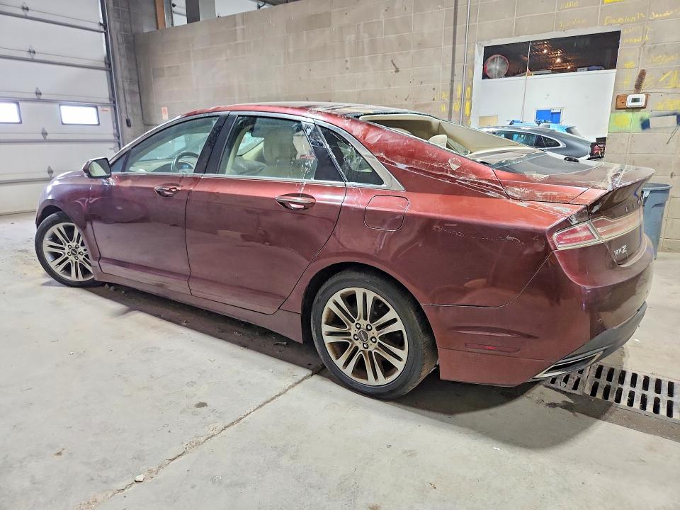 2015 Lincoln Mkz VIN 3LN6L2J90FR620037 COPART salvage auction — MECHANICAL, Salvage Title, sold $1,100 on 2026-10-09 (photo 2)