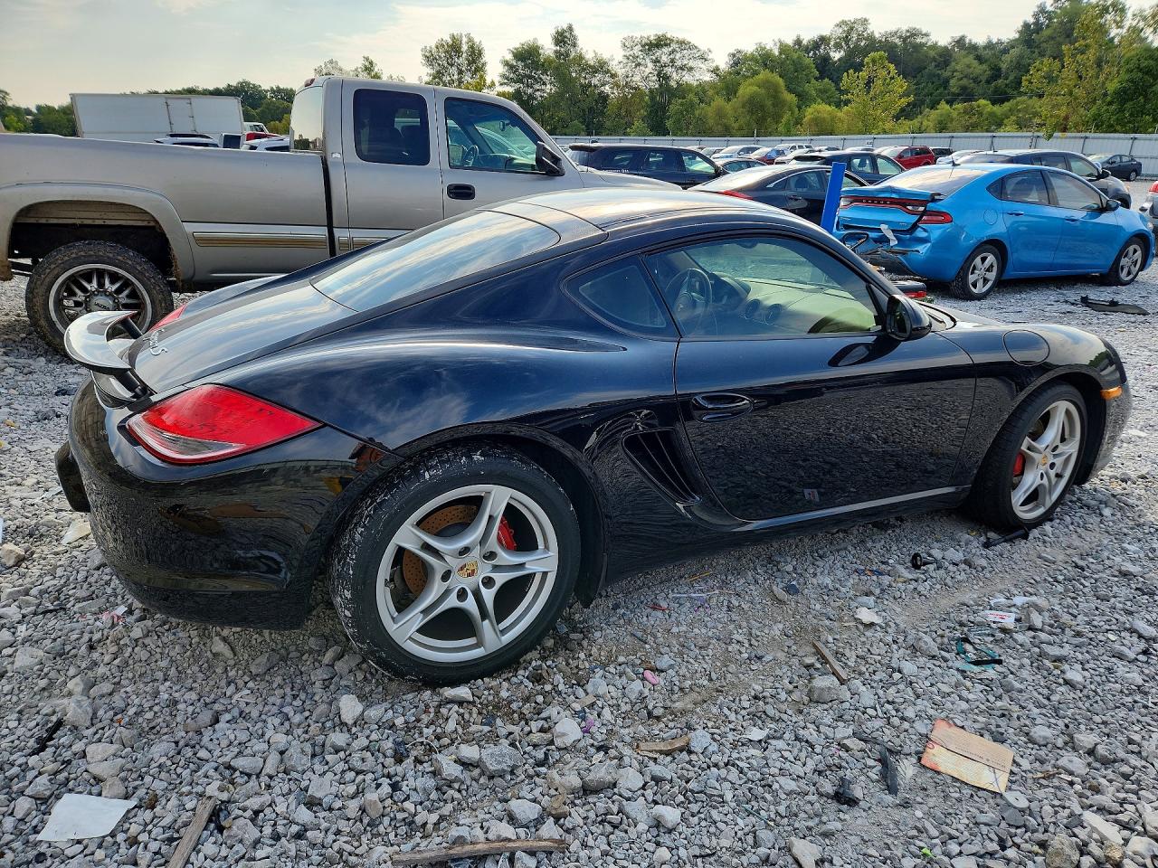 2010 Porsche Cayman VIN WP0AB2A80AU780168 COPART salvage auction — Water/Flood, Fs - Salvage Title, sold $9,800 on 2026-09-25 (photo 3)