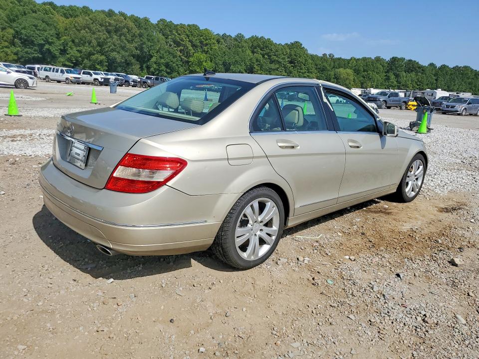 2011 Mercedes-benz C-klasse VIN WDDGF5EB0BA471038 COPART salvage auction — STRIPPED, Ms - Certificate Of Title, sold $400 on 2026-08-21 (photo 3)