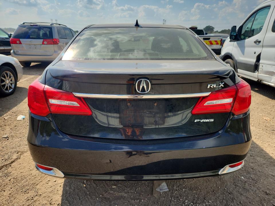 2014 Acura RLX VIN JH4KC1F54EC003867 COPART salvage auction — MINOR DENT/SCRATCHES, Salvage Title, sold $8,400 on 2026-09-03 (photo 6)