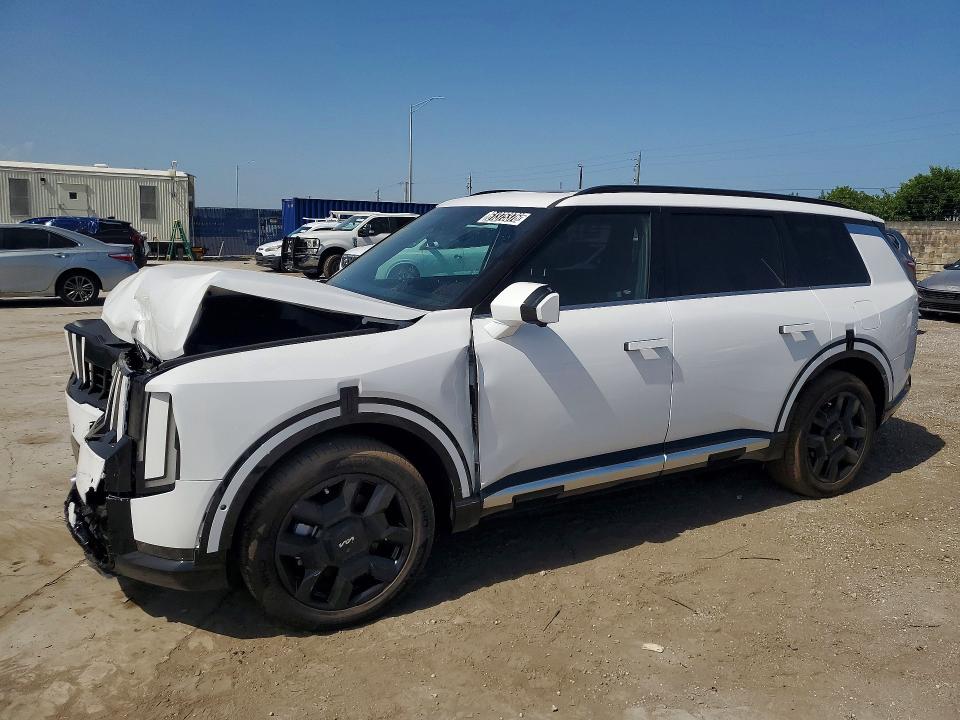 2027 Kia Telluride VIN 5XYPD5SAXVG024491 COPART salvage auction — FRONT END, Fl - Certificate Of Title, sold $26,000 on 2026-08-27 (photo 1)