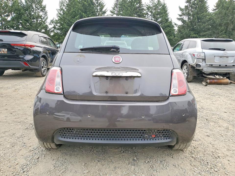 2015 Fiat 500 VIN 3C3CFFGE8FT585717 COPART salvage auction — UNDERCARRIAGE, Wa - Bill Of Sale, sold $1,550 on 2026-08-18 (photo 6)