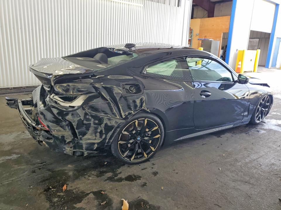 2027 BMW 4er VIN WBA63DA01VCY49029 COPART salvage auction — REAR END, Fl - Certificate Of Destruction, sold $8,500 on 2026-08-31 (photo 3)