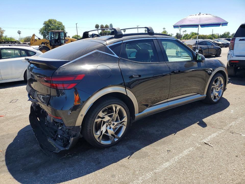 2024 Genesis Gv60 VIN KMUKEDSB7RU020555 COPART salvage auction — REAR END, Ca - Salvage Certificate, sold $17,700 on 2026-10-09 (photo 3)