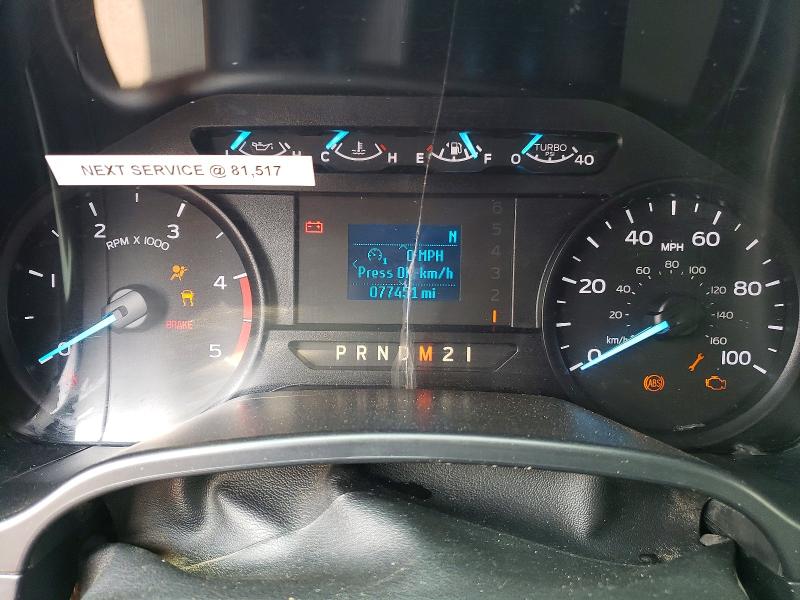 2019 Ford F550 VIN 1FDUF5HT9KDA24672 COPART salvage auction — FRONT END, In - Cert Of Title-Salvage Title (P), sold $10,400 on 2026-08-20 (photo 9)