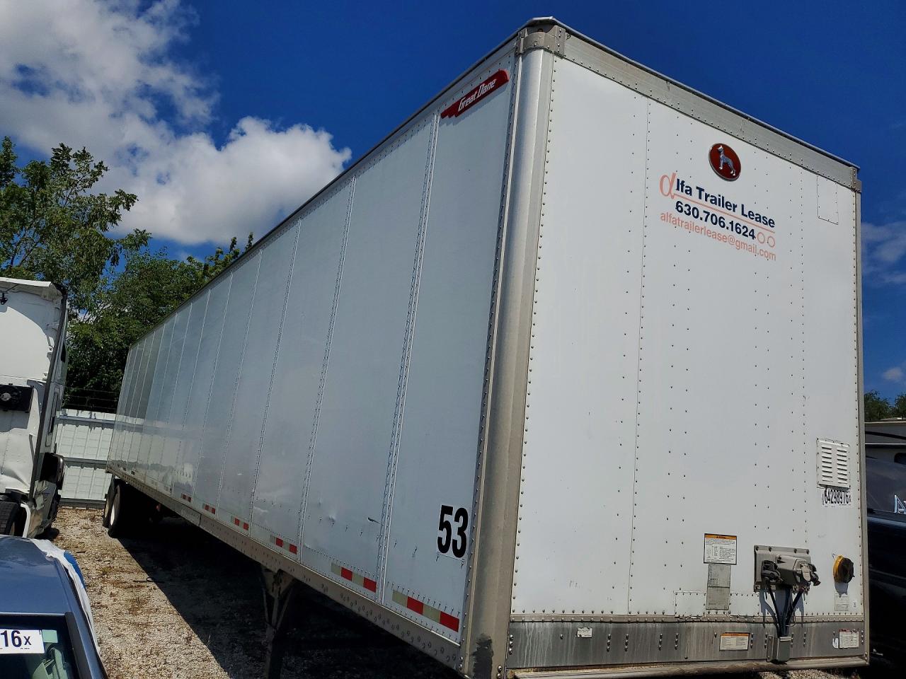 2015 Great Dane Dry Van VIN 1GRAP0625FB710068 COPART salvage auction — Minor Dent/Scratches, IL - CERTIFICATE OF TITLE (P), sold $2,400 on 2026-09-11 (photo 4)