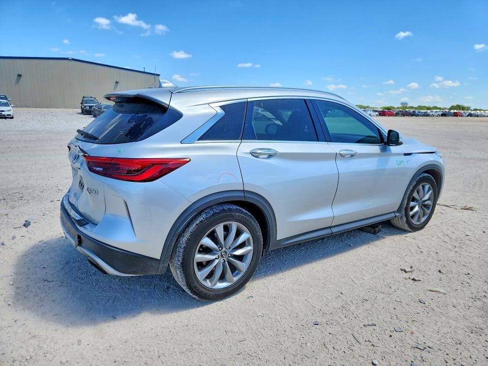 2019 Infiniti Qx50 VIN 3PCAJ5M16KF137675 COPART salvage auction — FRONT END, Tx - Salvage Vehicle Title, sold $4,250 on 2026-10-03 (photo 3)