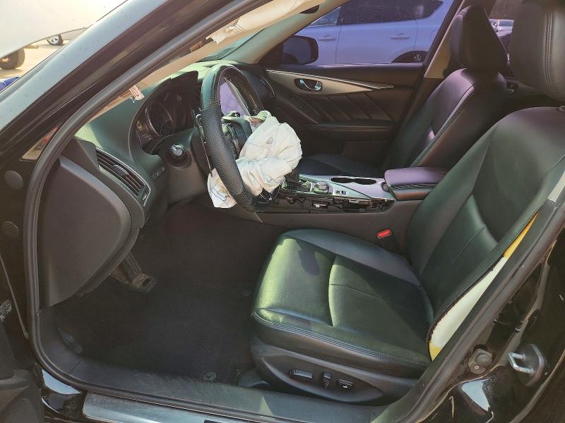 2019 Infiniti Q50 VIN JN1EV7AR5KM594080 COPART salvage auction — FRONT END, Co - Public - Salvage Title, sold $3,200 on 2026-09-04 (photo 7)