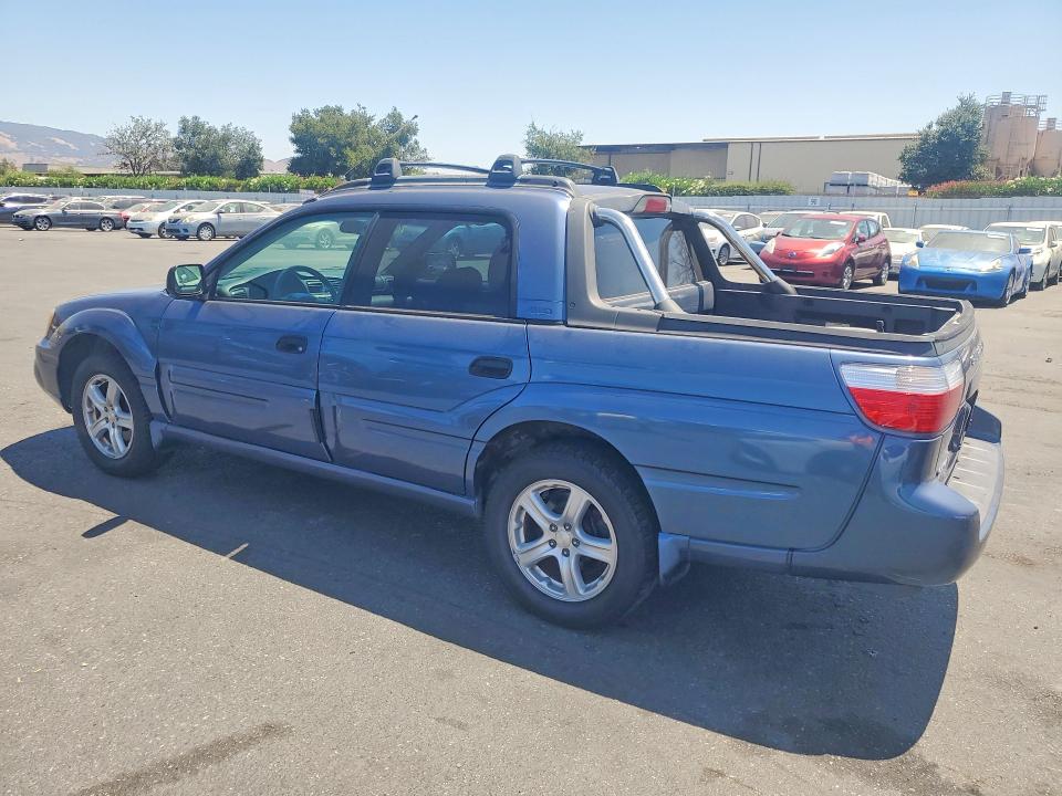 2005 Subaru Baja VIN 4S4BT62C156100800 COPART salvage auction — MINOR DENT/SCRATCHES, CA - DIS/DLR/EXP ONLY CLEAN TITLE, sold $15,500 on 2026-08-11 (photo 2)