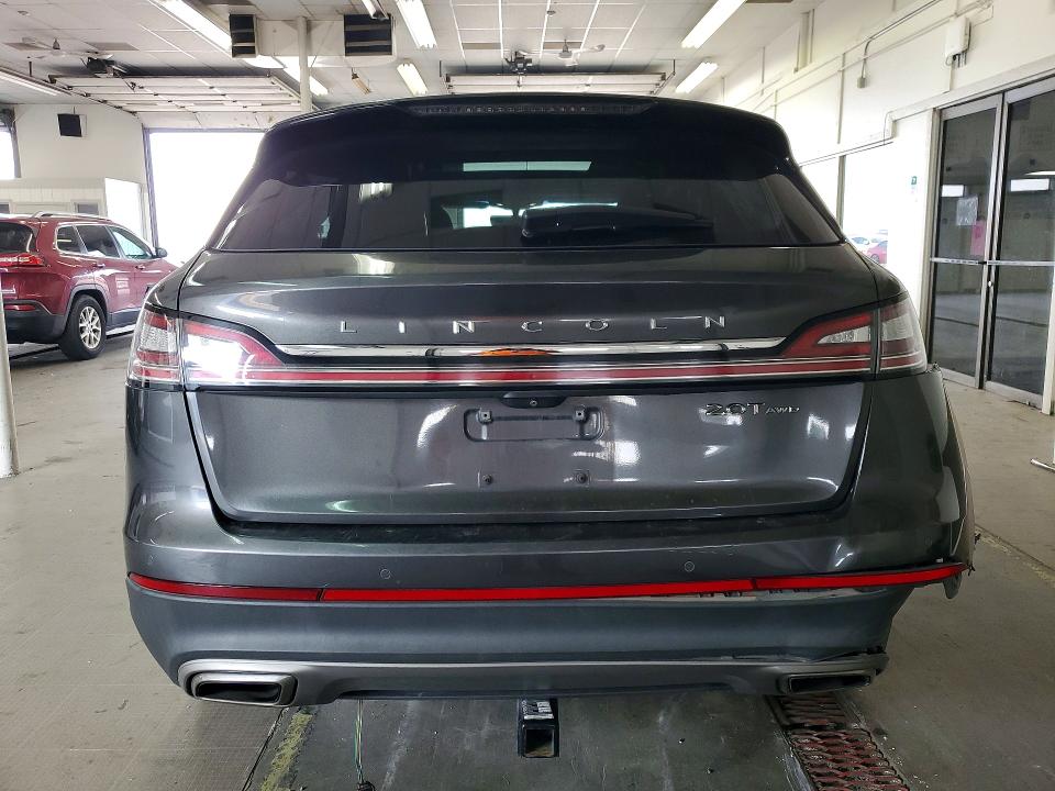 2019 Lincoln Nautilus VIN 2LMPJ8L9XKBL66506 COPART salvage auction — FRONT END, Wa - Bill Of Sale, sold $2,800 on 2026-09-18 (photo 6)