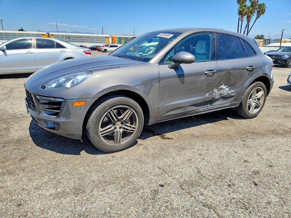2018 Porsche Macan VIN WP1AB2A53JLB32771 COPART salvage auction — SIDE, CA - SALVAGE CERTIFICATE, sold $0 on 2026-09-12 (photo 1)
