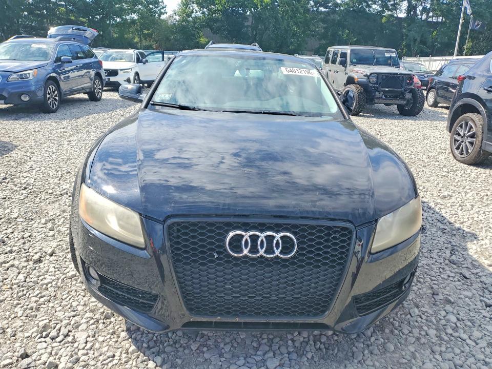 2011 Audi A5 VIN WAUCFAFR2BA021238 COPART salvage auction — WATER/FLOOD, MA - CERT OF TITLE-RECONSTRCTD FLD, sold $400 on 2026-08-14 (photo 5)