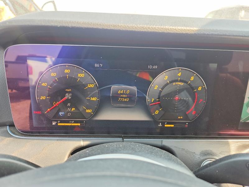 2018 Mercedes-benz VIN WDDZF4JB7JA458990 COPART salvage auction — REAR END, Ca - Salvage Certificate, sold $14,700 on 2026-08-18 (photo 9)