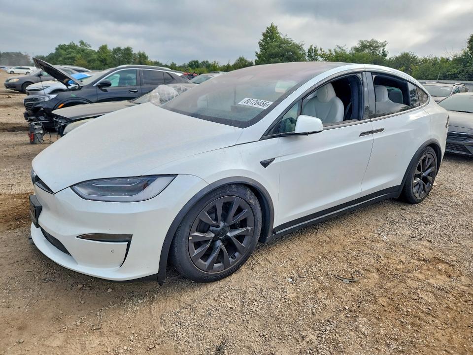 2023 Tesla Model x VIN 7SAXCBE55PF376178 — COPART salvage auction photo