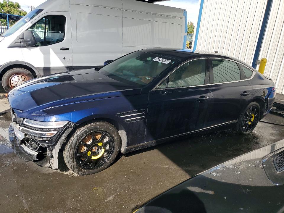 2023 Genesis G80 VIN KMTGE4S14PU006143 — COPART salvage auction photo
