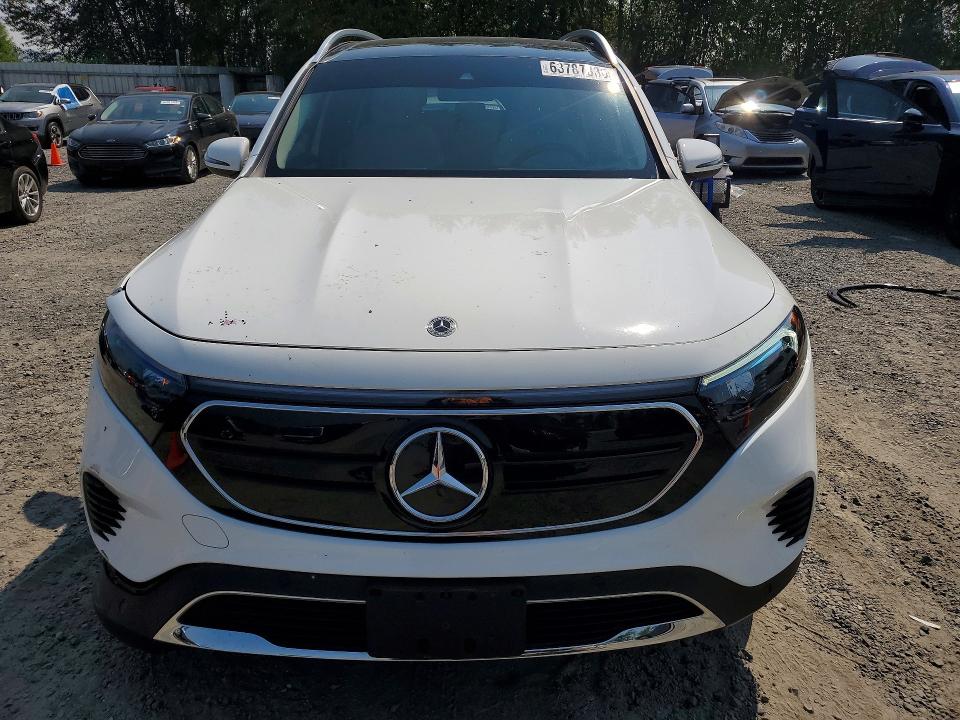 2022 Mercedes-benz Eqb VIN W1N9M0KB3NN010096 COPART salvage auction — FRONT END, Wa - Bill Of Sale, sold $13,400 on 2026-08-17 (photo 5)