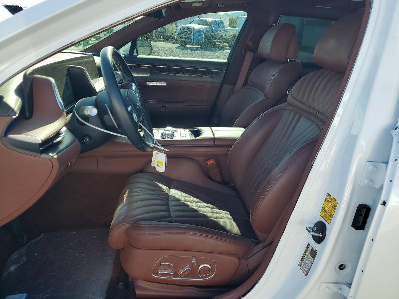 2023 Genesis G90 VIN KMTFC4SD8PU027654 COPART salvage auction — SIDE, Nv - Salvage Title, sold $36,500 on 2026-09-17 (photo 7)