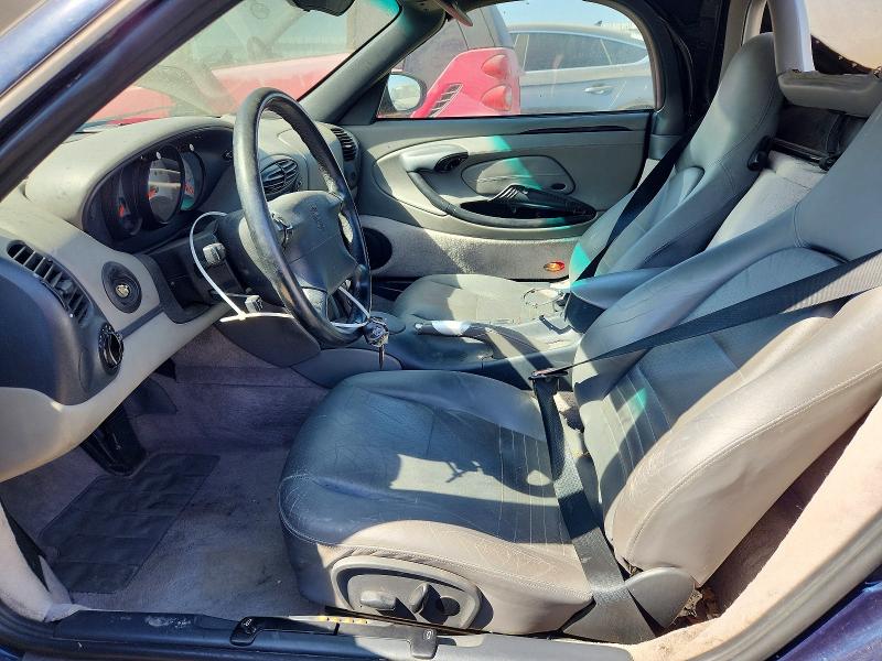 1998 Porsche Boxster VIN WP0CA2982WS620909 COPART salvage auction — REAR END, Ca - Dis/Dlr/Exp Only Clean Title, sold $600 on 2026-09-18 (photo 7)