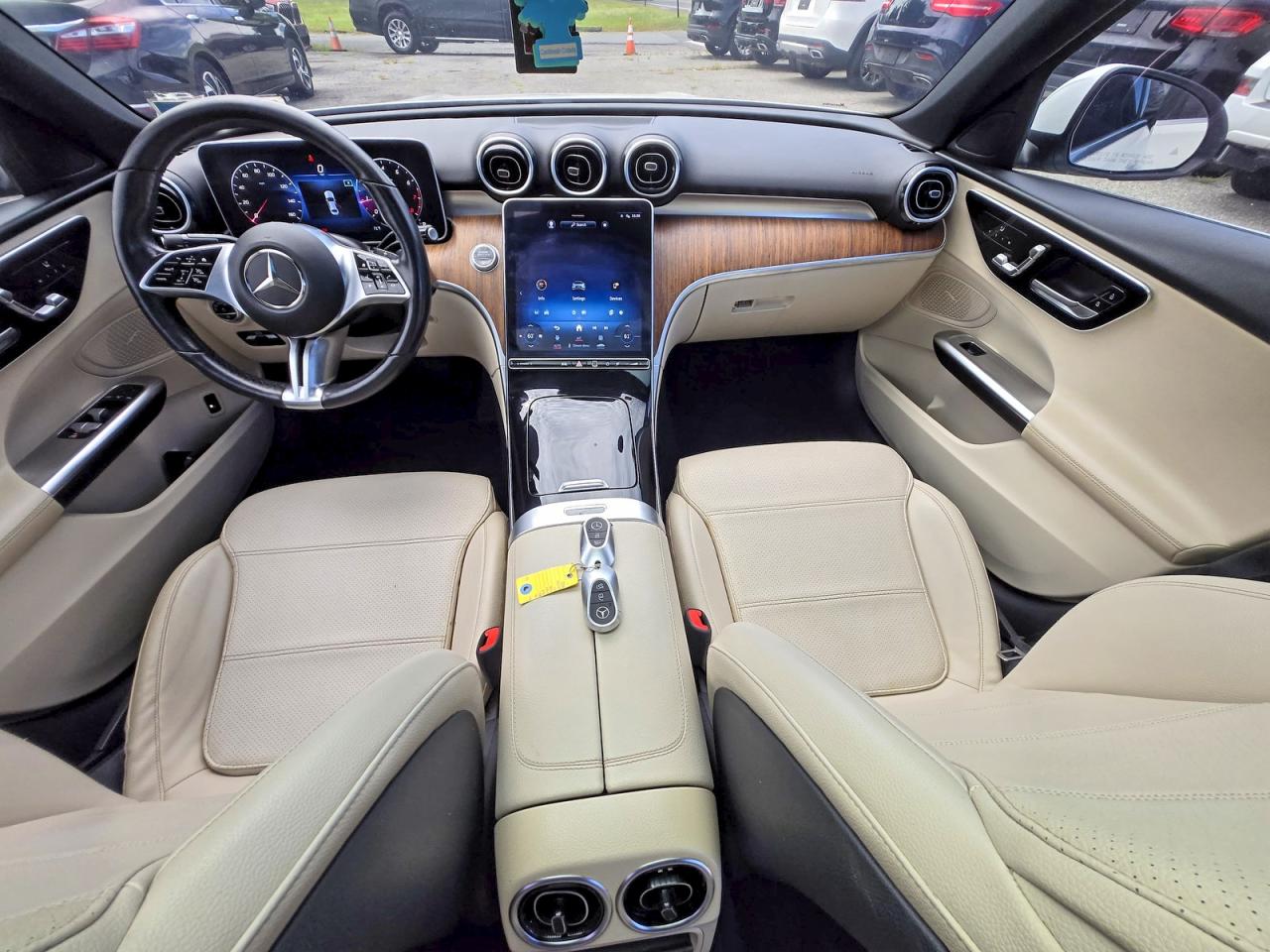 2023 Mercedes-benz C class VIN W1KAF4HB4PR082861 COPART salvage auction — Normal Wear, NY - CERTIFICATE OF TITLE (P), sold $21,600 on 2026-08-21 (photo 9)