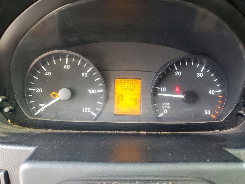 2014 Mercedes-Benz Sprinter VIN WD3PE8DE1E5820984 COPART salvage auction — FRONT END, IN - CERTIFICATE OF TITLE, sold $3,450 on 2026-09-18 (photo 9)