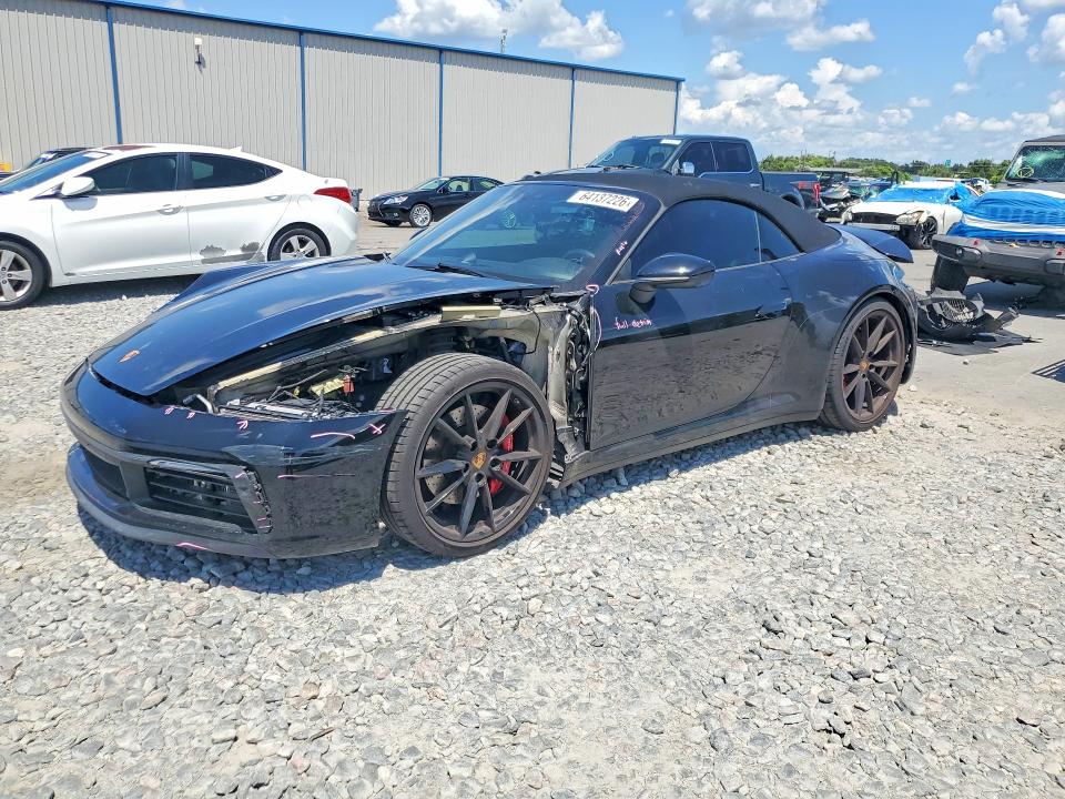 2024 Porsche 911 VIN WP0CB2A95RS245667 — COPART salvage auction photo