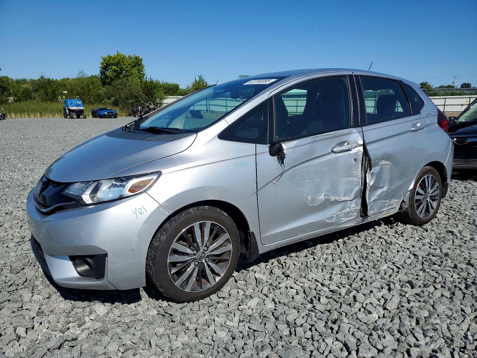 2015 Honda Fit VIN 3HGGK5H86FM705358 COPART salvage auction — HAIL, Oh - Cert Of Title-Salvage, sold $2,500 on 2026-09-08 (photo 1)