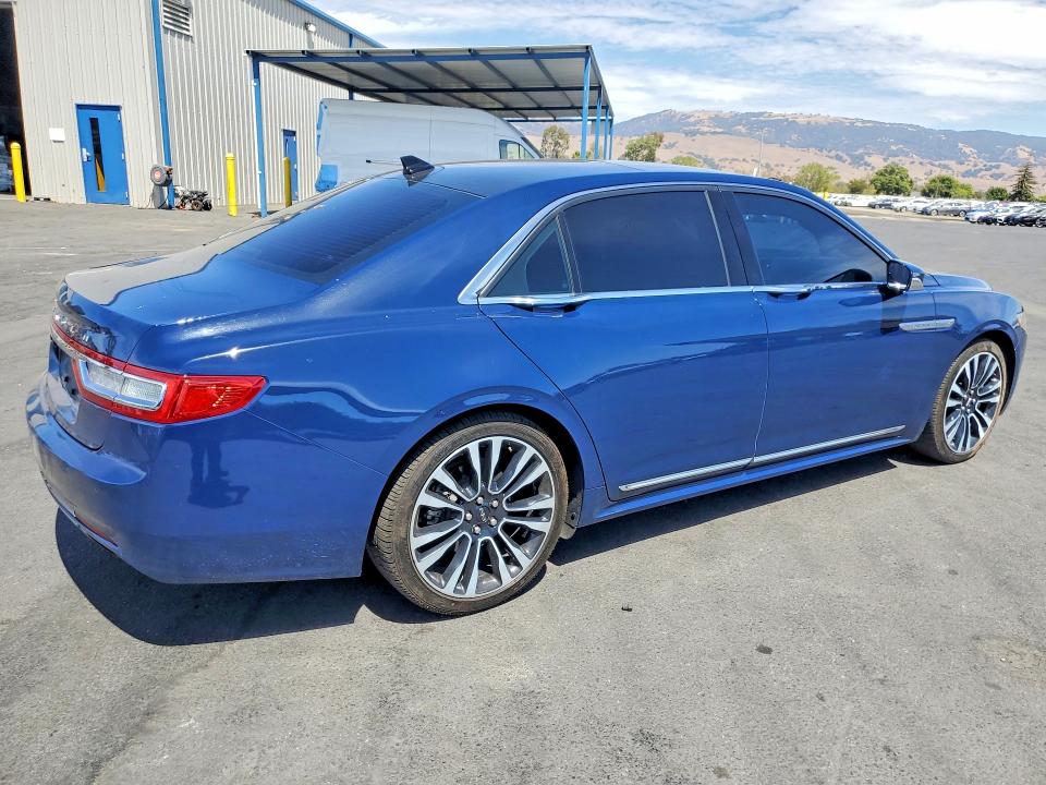2018 Lincoln Continental VIN 1LN6L9RP7J5614677 COPART salvage auction — SIDE, Ca - Salvage Certificate, sold $3,650 on 2026-09-01 (photo 3)