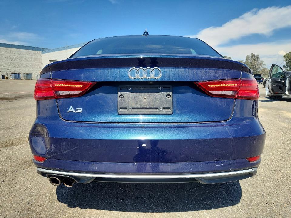 2018 Audi A3 VIN WAUAUGFF6J1010263 COPART salvage auction — SIDE, Salvage Title, sold $2,350 on 2026-10-09 (photo 6)