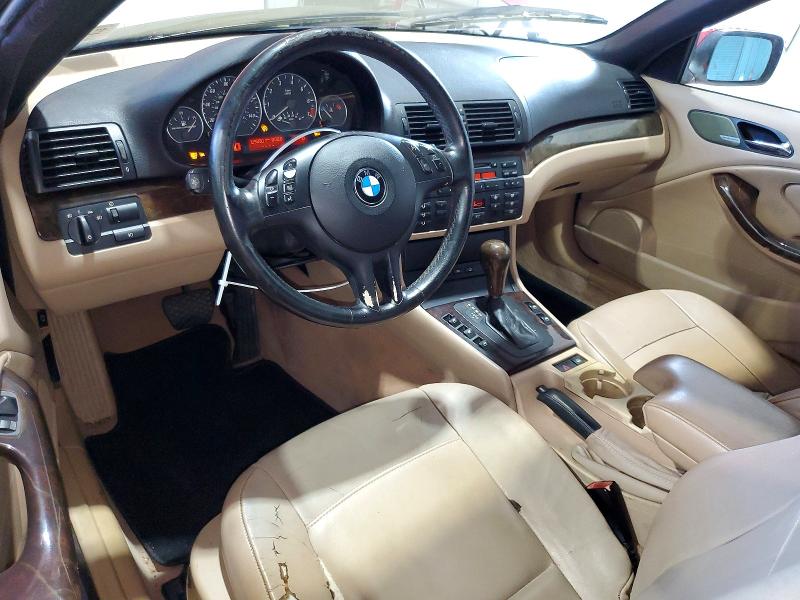 2004 BMW 3 series VIN WBABW53424PL44149 COPART salvage auction — STRIPPED, WV - CERTIFICATE OF TITLE, sold $200 on 2026-08-20 (photo 8)