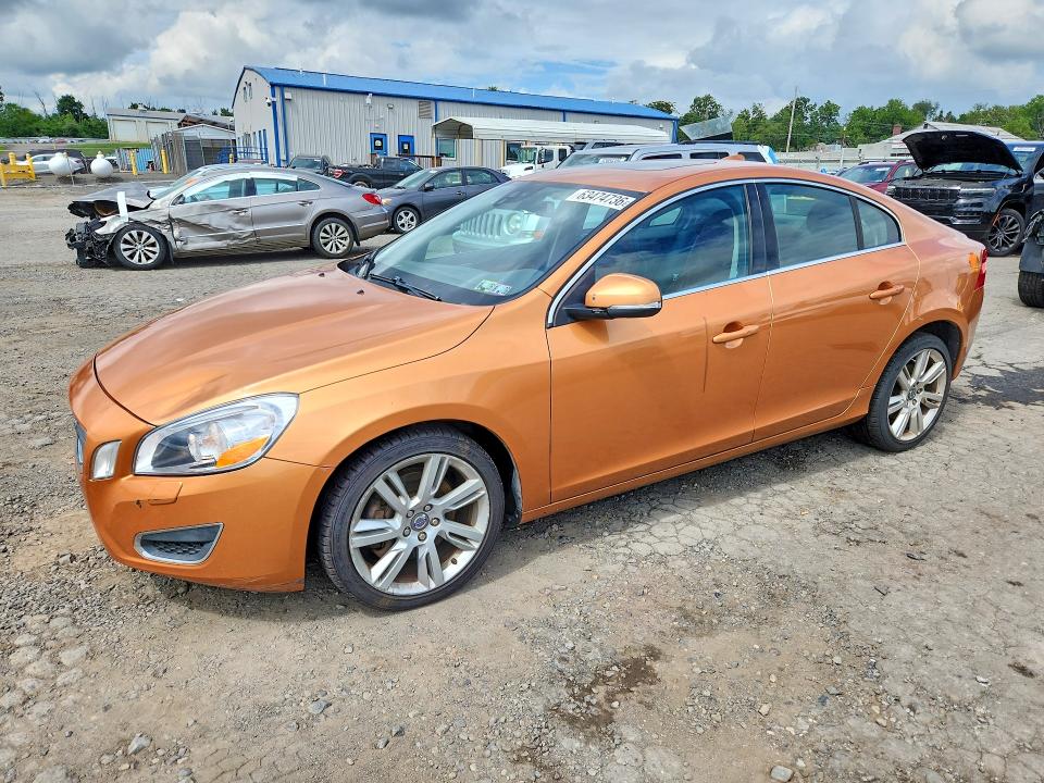 2011 Volvo S60 VIN YV1902FH0B2007855 COPART salvage auction — FRONT END, PA - CERTIFICATE OF SALVAGE, sold $775 on 2026-08-11 (photo 1)