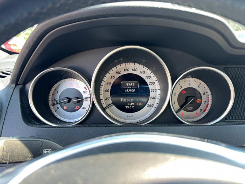 2014 Mercedes-benz C-klasse VIN WDDGF8AB2EG223222 COPART salvage auction — HAIL, ON - PERMIT NO BRAND - UNFIT (P), sold $4,200 on 2026-08-18 (photo 8)