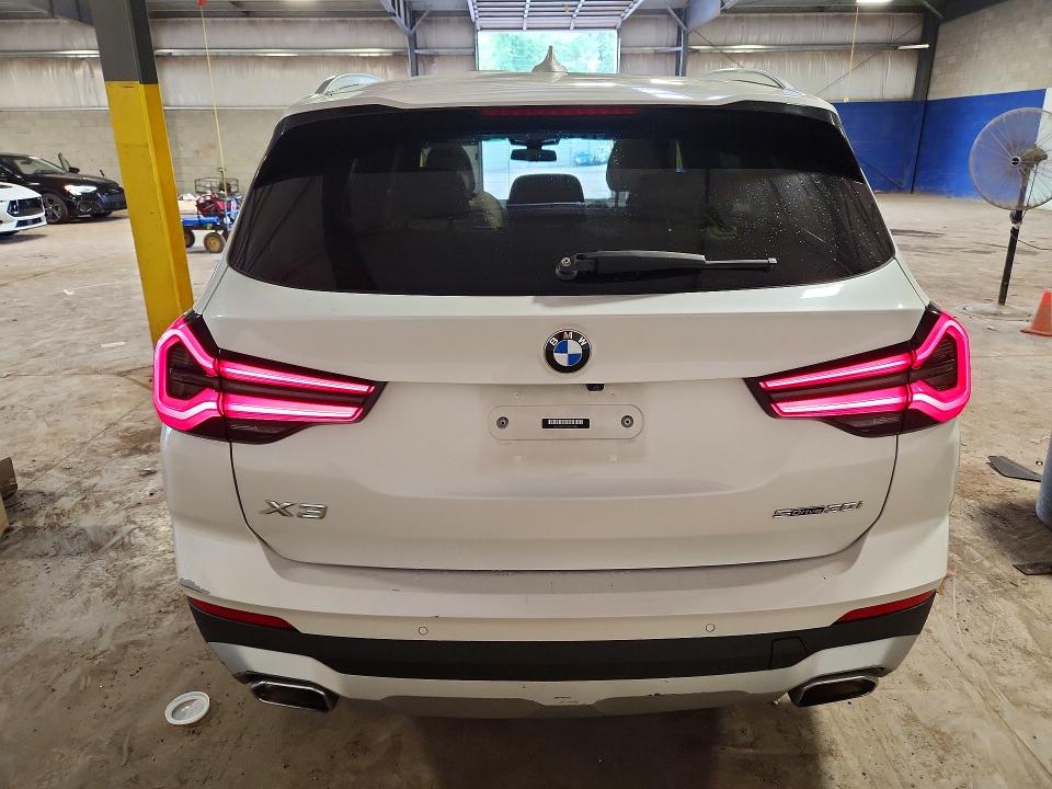 2022 BMW X3 VIN 5UX43DP01N9N17847 COPART salvage auction — ROOF, Pa - Certificate Of Salvage, sold $14,200 on 2026-08-29 (photo 6)