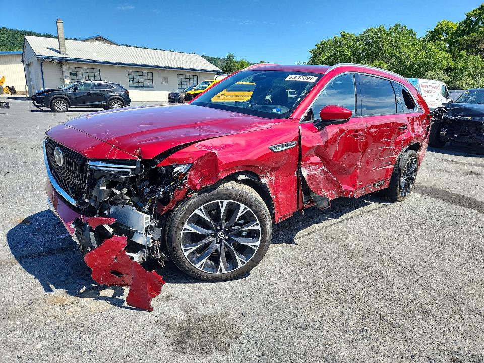 2025 Mazda Cx-90 VIN JM3KKDHC4S1216964 — COPART salvage auction photo