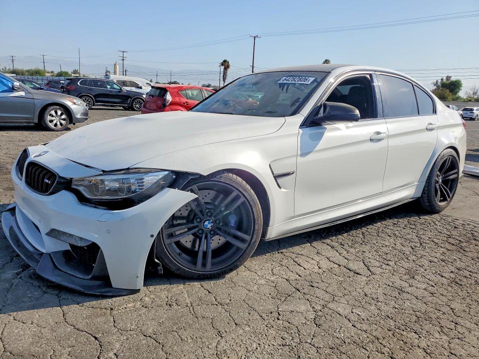 2016 BMW M3 VIN WBS8M9C58G5E68568 — COPART salvage auction photo