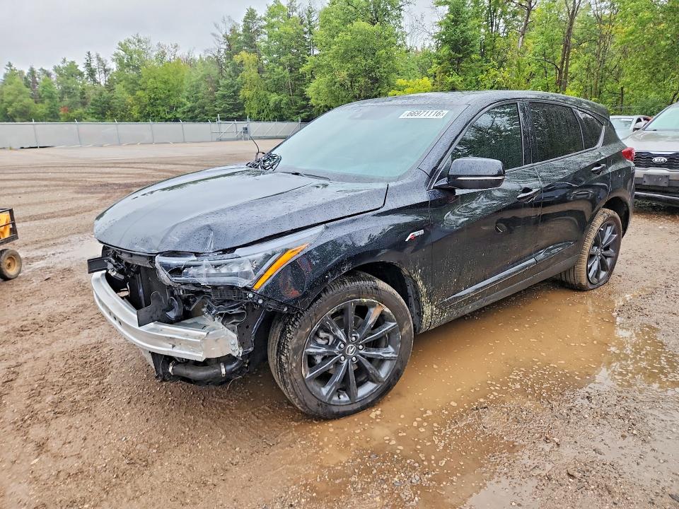 2025 Acura Rdx VIN 5J8TC2H65SL802040 — COPART salvage auction photo