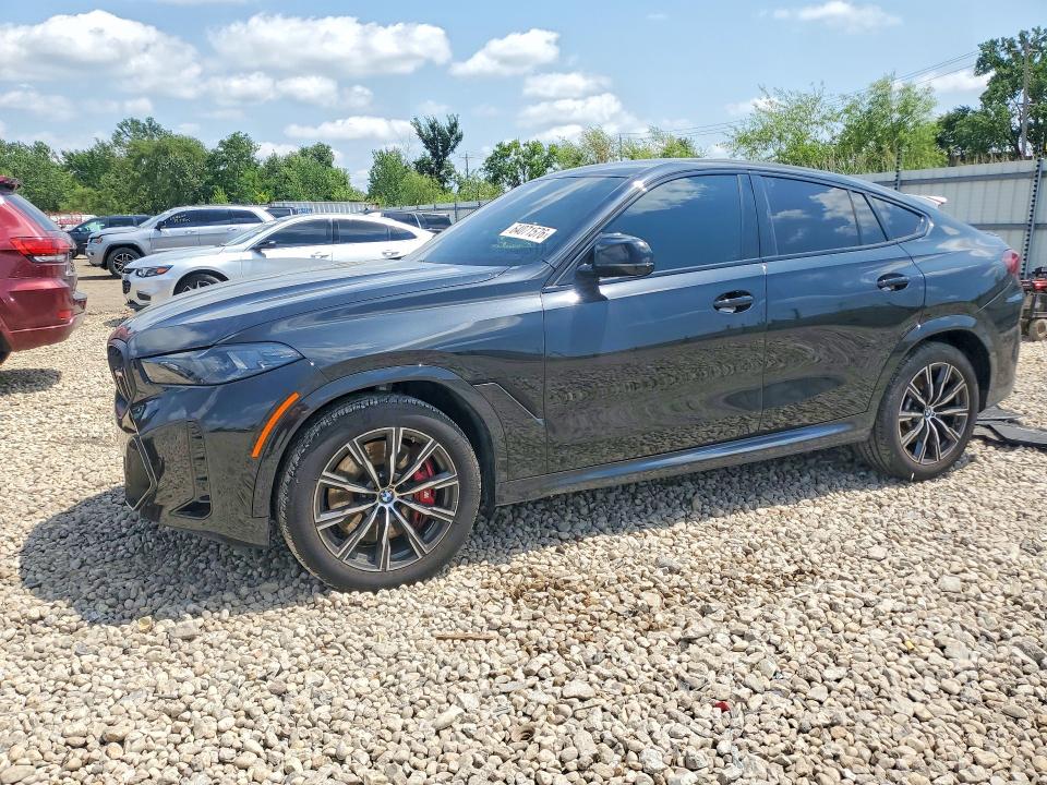 2025 BMW X6 VIN 5UX43EX00S9Y35721 — COPART salvage auction photo