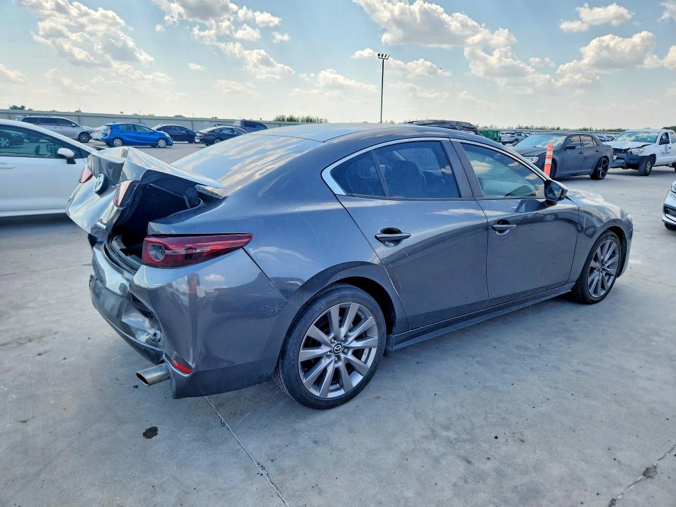 2020 Mazda 3 VIN JM1BPACL3L1165507 COPART salvage auction — REAR END, TX, sold $0 on 2026-10-10 (photo 3)