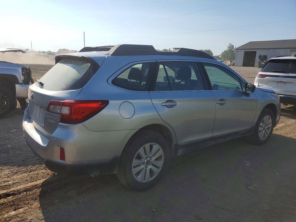 2017 Subaru Outback VIN 4S4BSAAC6H3275069 COPART salvage auction — HAIL, Mi - Certificate Of Title, sold $850 on 2026-08-23 (photo 3)