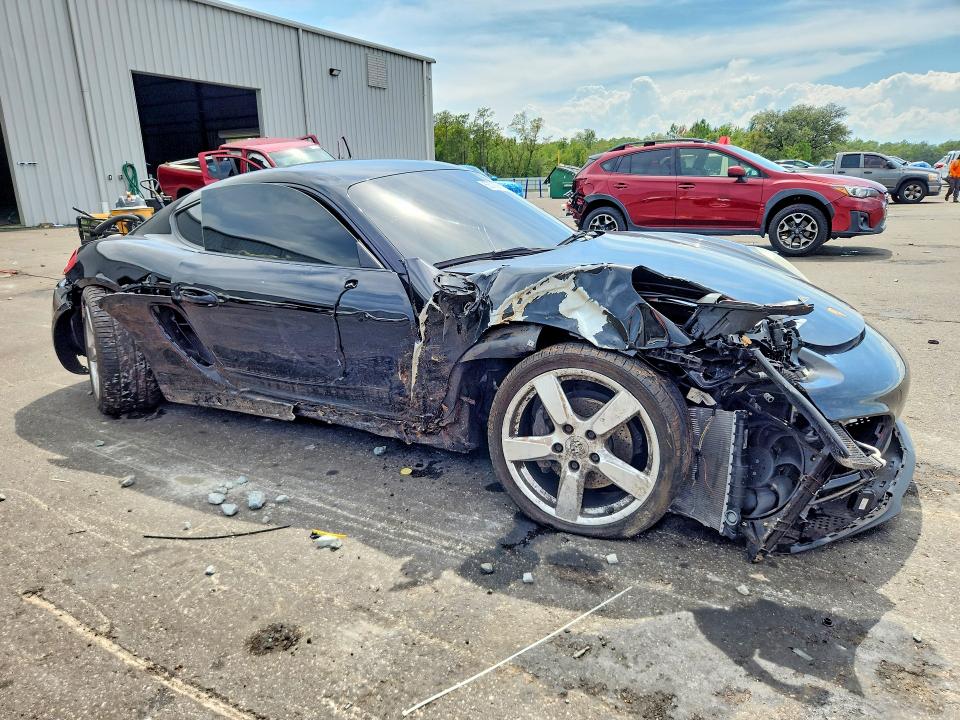 2016 Porsche Cayman VIN WP0AA2A8XGK171337 COPART salvage auction — SIDE, Fl - Cert Of Title Slvg Rebuildable, sold $6,100 on 2026-08-26 (photo 4)
